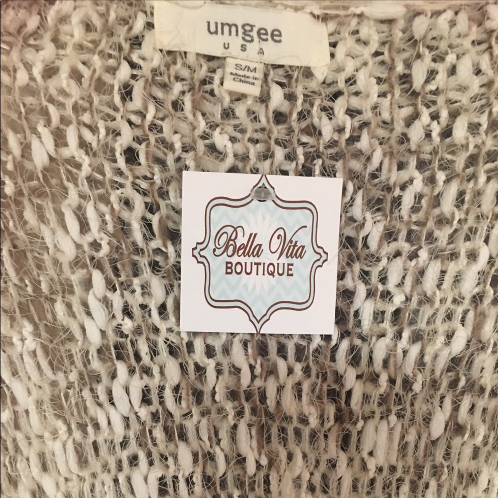 Comfy, Boho~ pull over sweater/tunic - Picture 3 of 8